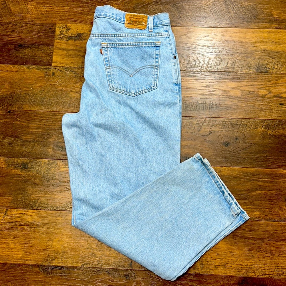 Vintage Orange Tab 545 Levi’s Jeans, Color- Blue, Size- W44, L32